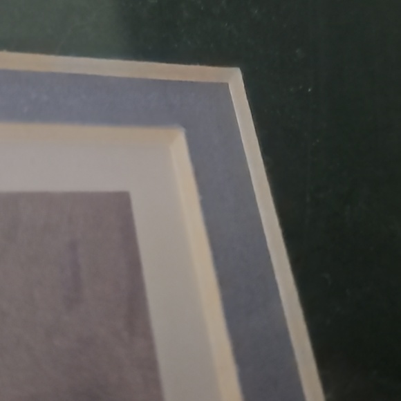 15.5"h Vintage nostalgic matted Wood Framed Art of the days of old - Picture 5 of 16